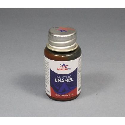 ACRYLIC ENAMEL - Sepia Brown Mat 15ml