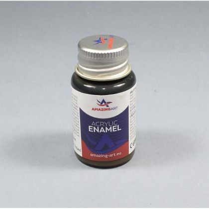 ACRYLIC ENAMEL - Signal Green Mat 15ml