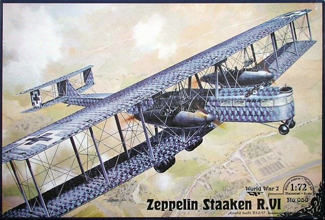 1:72 Zeppelin Staaken R.VI (Aviatik built, R52/17)