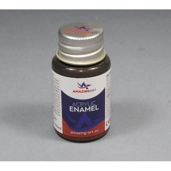 ACRYLIC ENAMEL - Terra Brown Mat 15ml