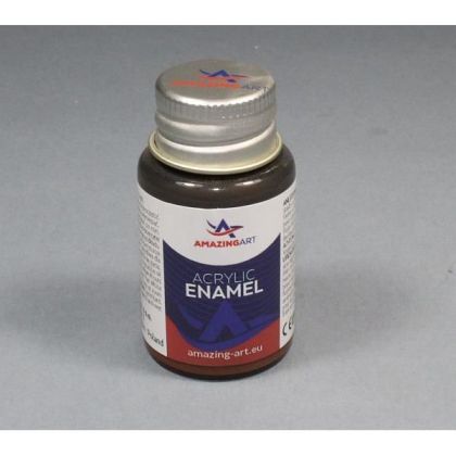 ACRYLIC ENAMEL - Terra Brown Mat 15ml