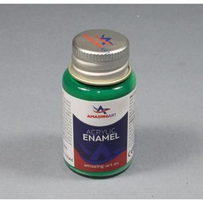 ACRYLIC ENAMEL - Traffic Green Mat 15ml