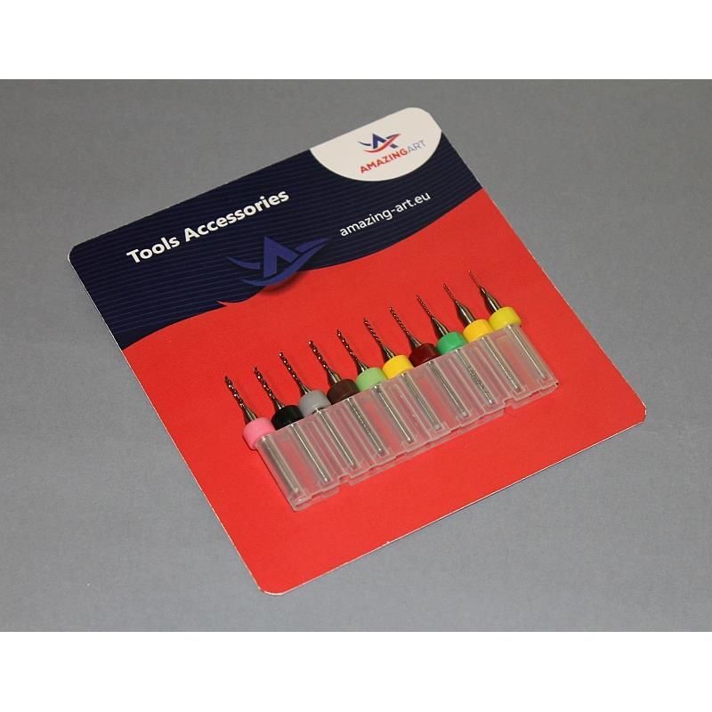 MINI MODELLER’S DRILLS 0.3-1, 2 mm