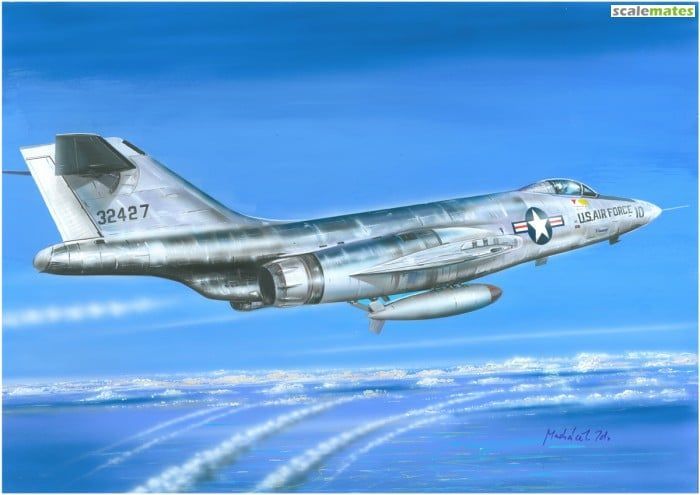 1:72 McDonnell F-101A + Mk.7 nuclear bomb