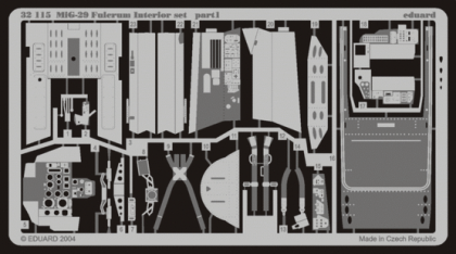 1:32 MiG-29 Fulcrum interiér