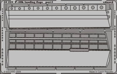1:32 P-40K landing flaps