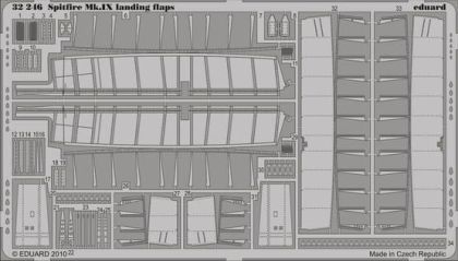 1:32 Spitfire Mk. IX vztlakové klapky
