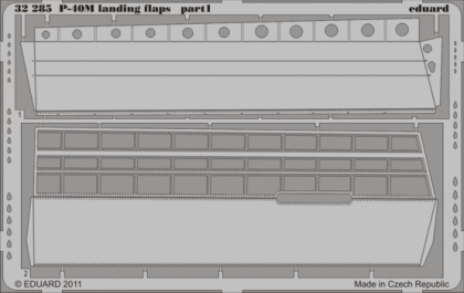 1:32 P-40M vztlakové klapky