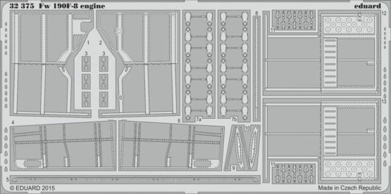 1:32 Fw 190F-8 motor