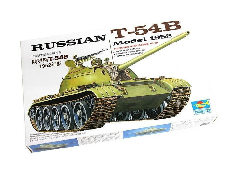 1:35 RUSSIAN T-54B Model 1952