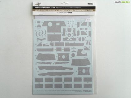 1:35 Panther Zimmerit decal type 1