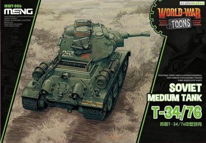 World War Toons Soviet Medium Tank T-34/76