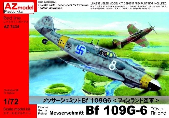1:72 Bf-109 G-6 over Finland