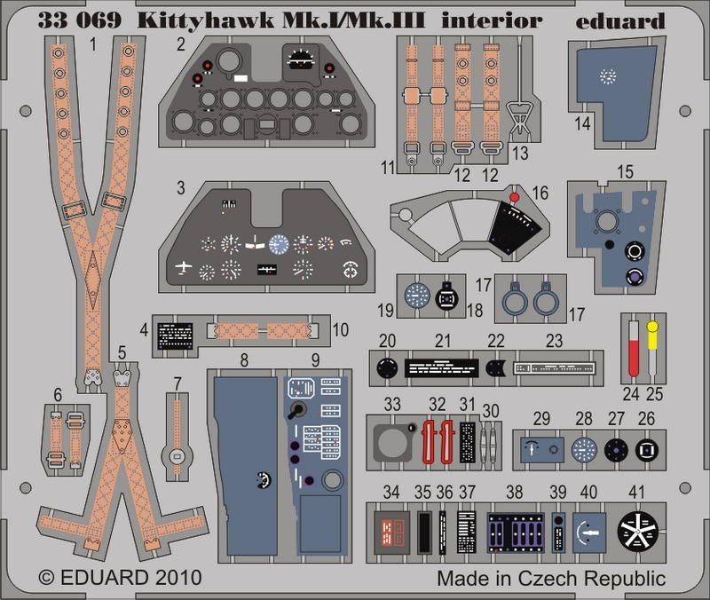 1:32 Kittyhawk Mk.I/Mk.III interior S.A.