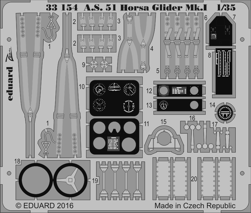 1:35 A.S. 51 Horsa Glider Mk.I