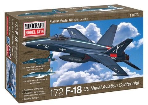 1:72 F-18 Centennial USN Aviation w/2 options