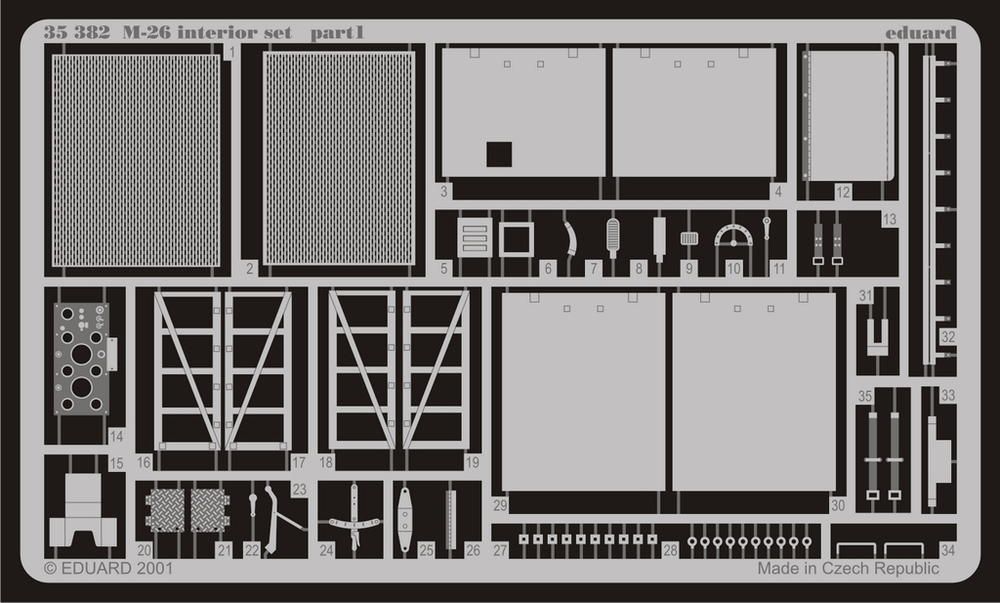 1:35 M-26 DWag. interior