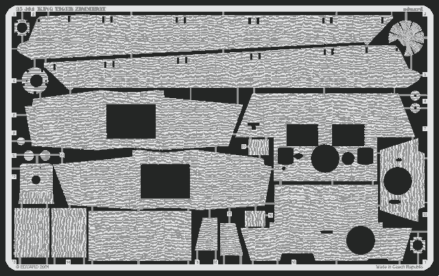 1:35 Zimmerit King Tiger