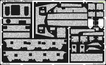 1:35 Zimmerit Flakpanzer IV Wirbelwind