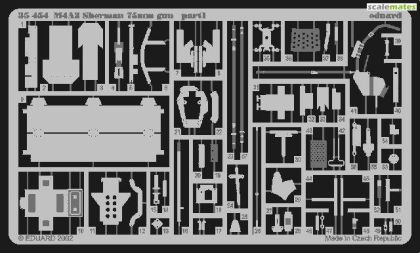 1:35 M-4A3 Sherman 75mm gun