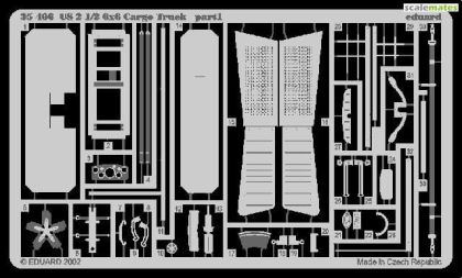 1:35 US 2 1/2 6x6 Cargo Truck