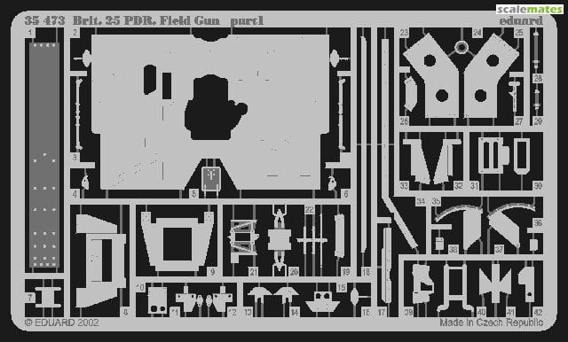 1:35 British 25 pounder Field Gun