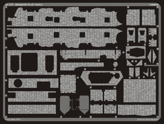 1:35 Zimmerit Pz.IV Ausf.J