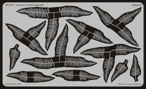 1:35 Leaves Fern  /  Kapraď I
