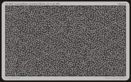 1:35 Camouflage netting / Mask.síť type III