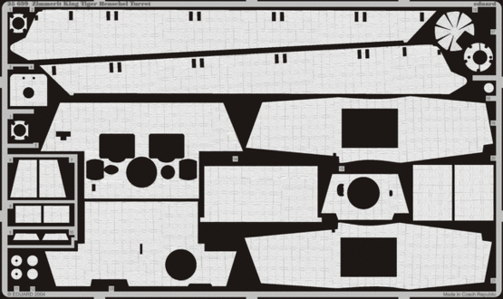 1:35 Zimmerit King Tiger Henschel