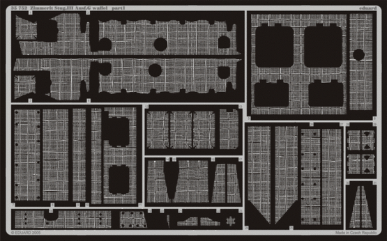 1:35 Zimmerit StuG.III Ausf.G waffel