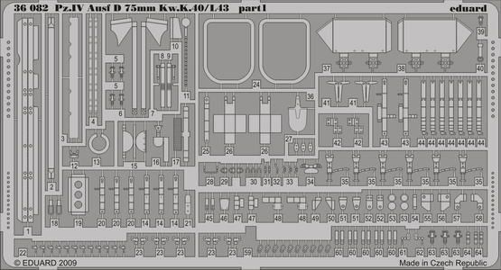 1:35 Pz.IV Ausf.D Kw.K.40/L43 75mm