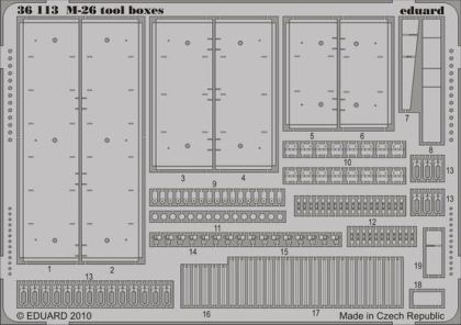 1:35 M-26 tool boxes