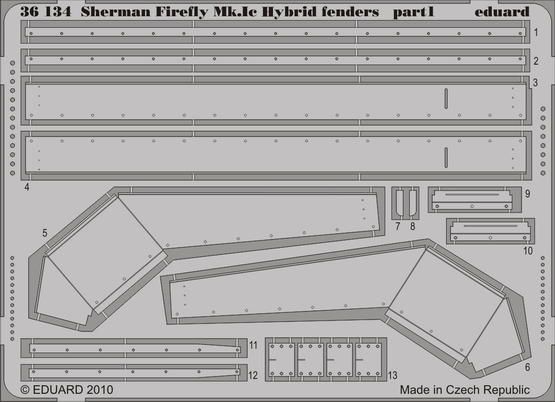 1:35 Sherman Firefly Mk.Ic Hybrid fenders