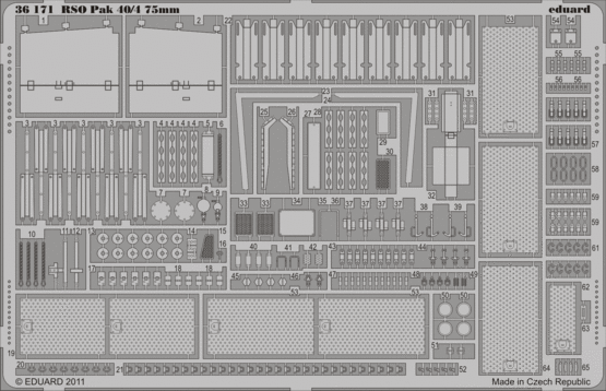1:35 RSO Pak 40/4 75mm