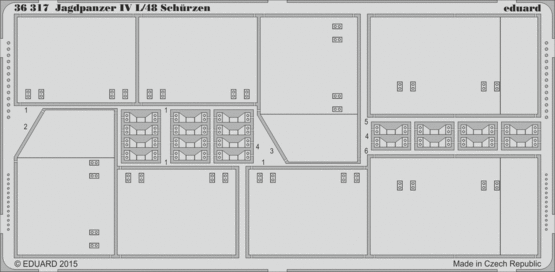 1:35 Jagdpanzer IV L/48 Schürzen