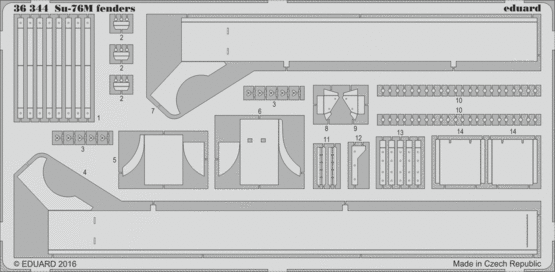 1:35 Su-76M fenders