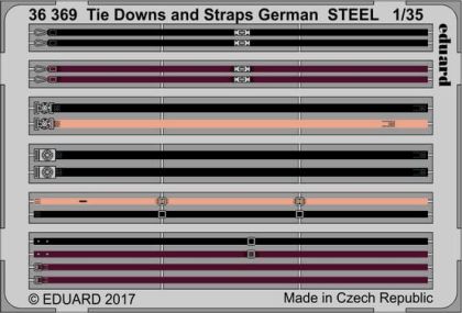 1:35 Tie Downs and Straps German STEEL