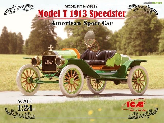 1:24 Model T 1913 Speedster American Sport Car