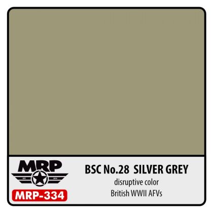 BSC No.28 Silver Grey