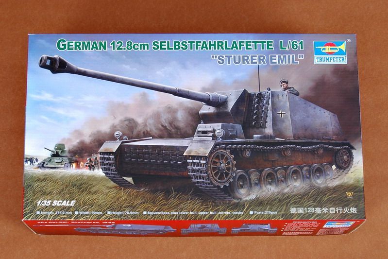 1:35 German 12.8cm Selbstfahrlafette L/61 “Sturer Emil”