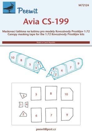 1:72 Avia CS-199 late (designed to be used with Kovozavody Prostejov kits)
