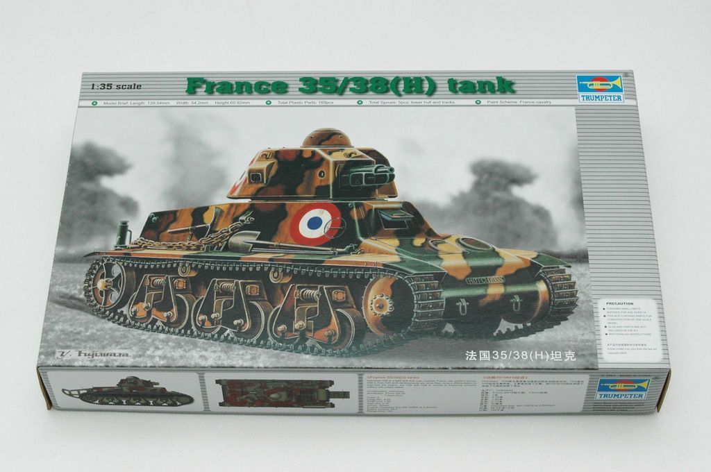 1:35 France 35/38(H) TANK SA 18 37mm gun