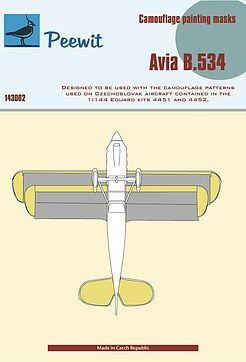 1:144 Avia B.534 - pro modely Eduard