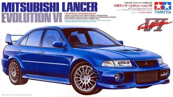1:24 Mitsubishi Lancer Evolution VI