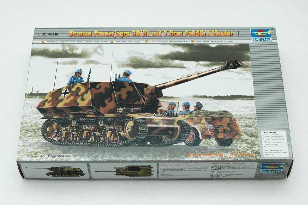 1:35 German Panzerjager39(H)75mm Marder I