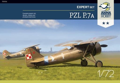 1:72 PZL P.7a Expert Set