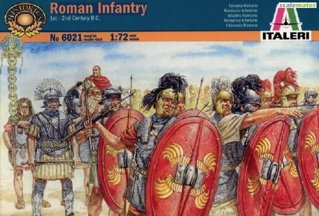 1:72 Roman Infantry 1st-2nd Century B.C.