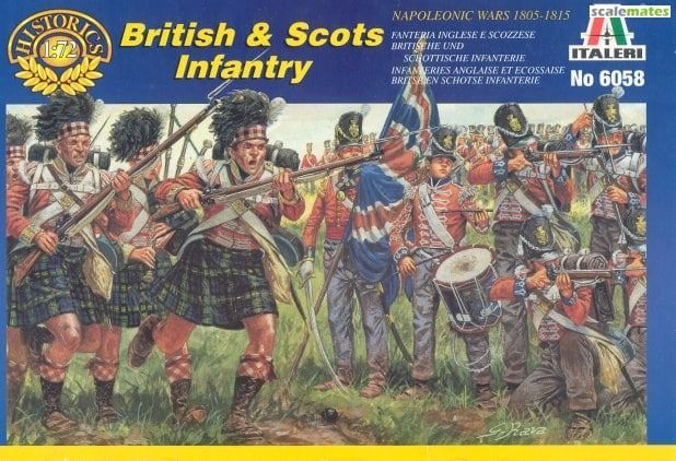 1:72 British & Scots Infantry 1805-1815