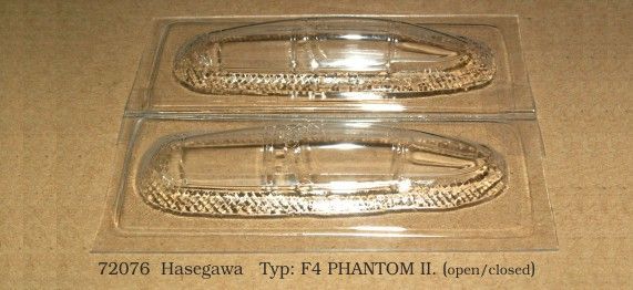 1:72 F-4 Phantom II open,closed